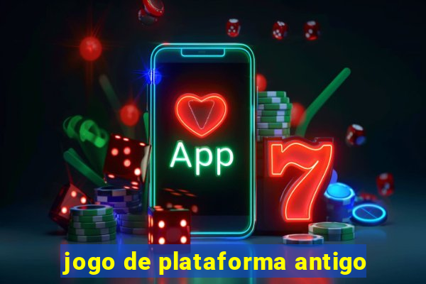 jogo de plataforma antigo